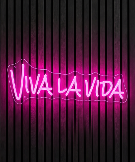 Viva La Vida neon verlichting