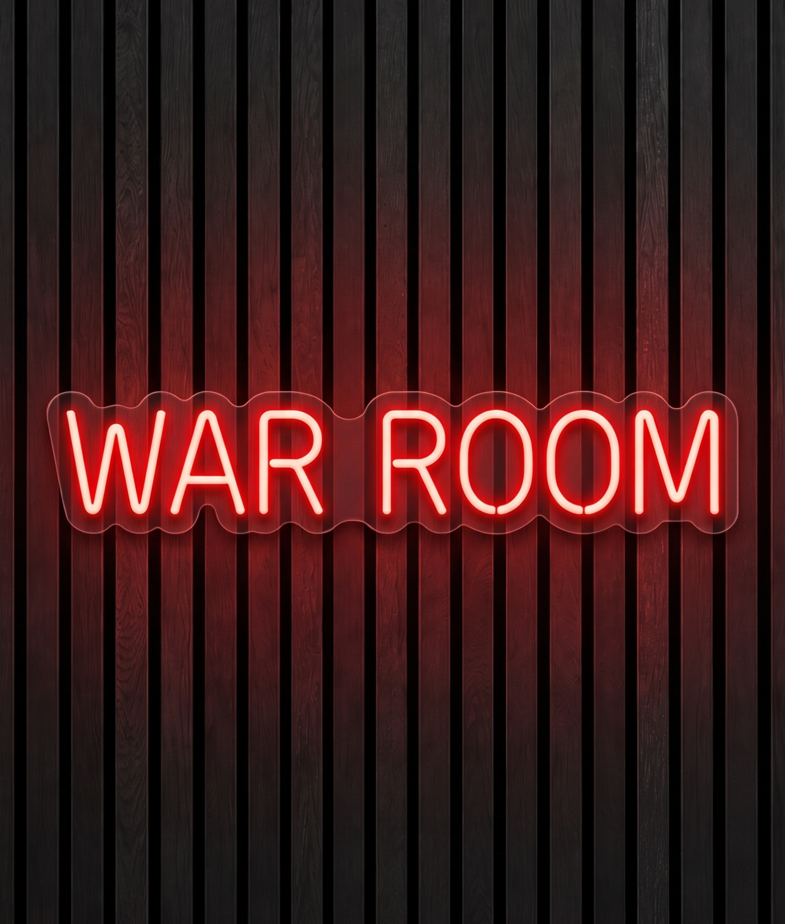 War room neon lamp