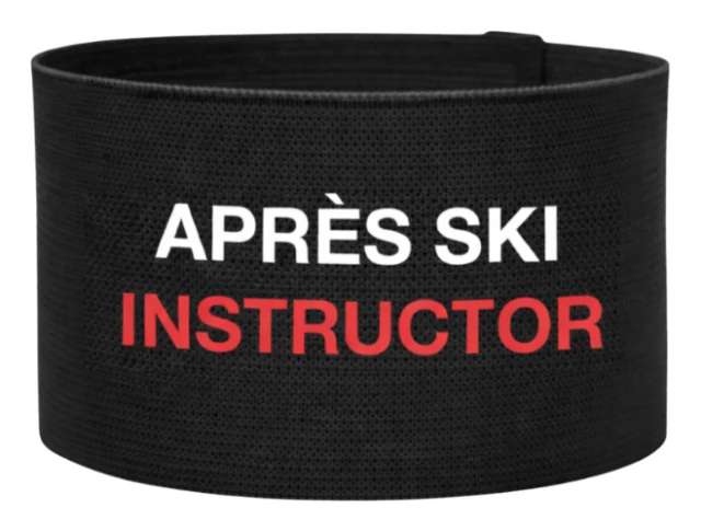 Après Ski Instructor aanvoerdersband