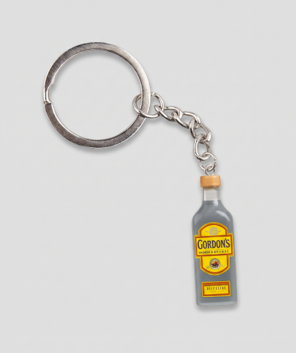 Ginflesje sleutelhanger