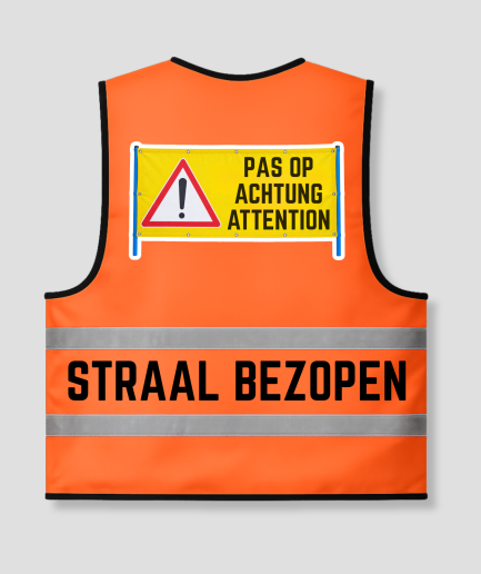 Straalbezopen, pas op