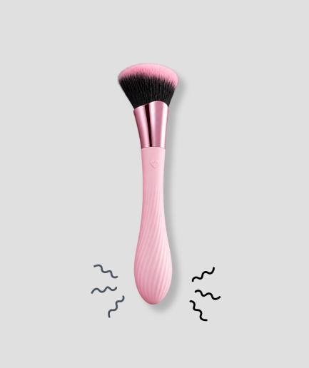 Flirt brush vibrator